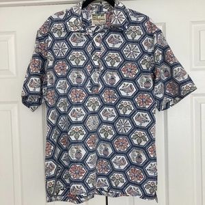 Reyn Spooner Hawaiian Christmas shirt, L